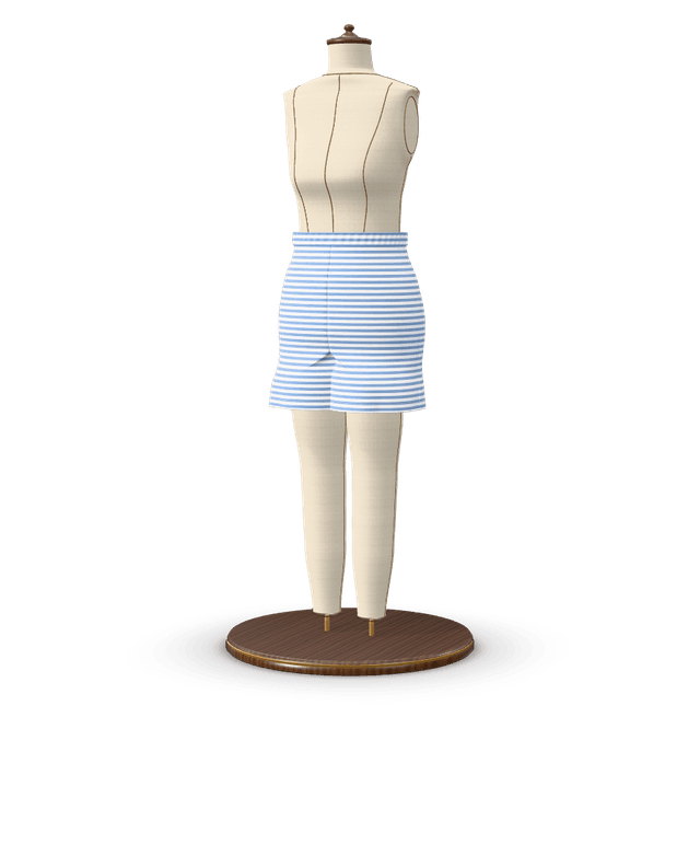 Short à taille élastique