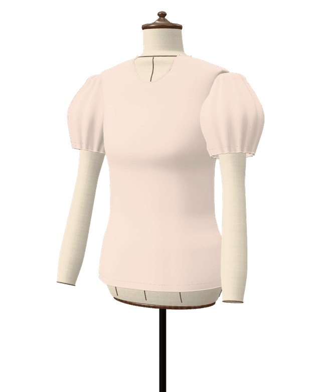 Blouse / top van geweven stof